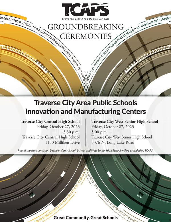 Groundbreaking ceremonies for TCAPS Innovation and Manufacturing Centers on Friday, October 27