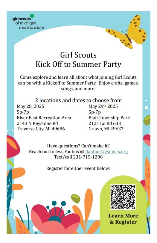 Girls Scouts Summer Party